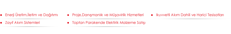 hizmetlerimiz, faaliyet alanlarımız